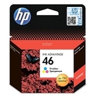 HP CZ638AE Картридж №46, Color {DJ2520/2020, Color} HP CZ638AE Картридж №46, Color {DJ2520/2020, Color}