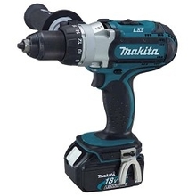 Makita DDF451RFE Дрель аккумуляторная [DDF451RFE]  {18В,2х3Ач Li-ion,БЗП-13мм,0-300\600\1700об\м,80\40Нм,2.1кг,чем}