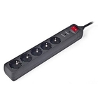 Energenie Сетевой фильтр SPG5-C-10 3m. 16А. черный (сечение 3*1,5 мм) Energenie Сетевой фильтр SPG5-C-10 3m. 16А. черный (сечение 3*1,5 мм)