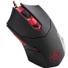 Redragon Centrophorus Black-Red USB [70235] {проводная игровая мышь,6кн,1 кл-кн,1000/1600/2000dpi}