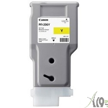 Canon PFI-206 B Картридж  для плоттера iPF6400/6450. Светло-голубой. 300 мл.