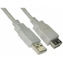 5bites UC5011-030C Кабель удлинитель  USB2.0, AM/AF, 3м.